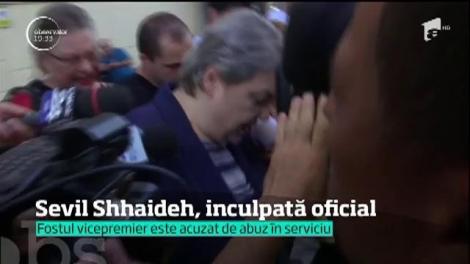 Sevil Shhaideh, inculpată oficial. Fostul vicepremierul este acuzat de abuz în serviciu