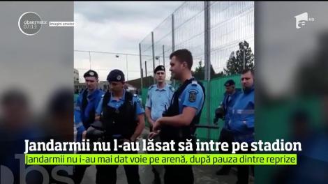 Scenă revoltătoare surprinsă la meciul dintre C.S.A Steaua şi Rapid