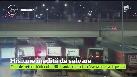 Misiune inedită de salvare