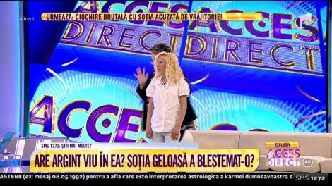 Alina Mazilu este convinsă că are argintul viu în ea, după ce fosta nevasta a bărbatului alături de care a trăit i-ar fi făcut farmece