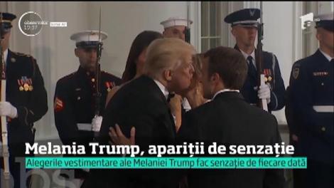 Aparițiile de senzație ale Melaniei Trump