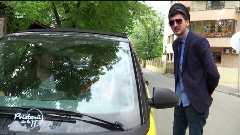 Ramona şi Toto, fiul fostului fotbalist Ilie Dumitrescu, &icirc;ntr-o cursă nebună prin Bucureşti!