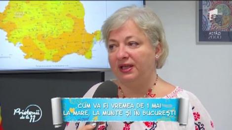 Directorul ANM a făcut prognoza, ÎN DIRECT. Ți-ai făcut planuri? Află cum va fi vremea de 1 Mai