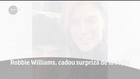 Nu, nu e deloc o glumă! Ce cadou uimitor a primit Robbie Williams de la soție, cu ocazia aniversării a opt ani de căsnicie