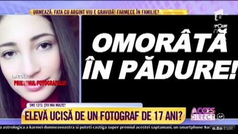 O adolescentă de 18 ani, ucisă cu sânge rece de un elev