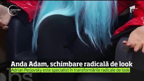 Anda Adam a intrat în jocul transformărilor radicale de look