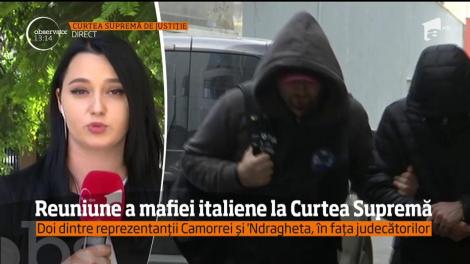 Reuniune a mafiei italiene la Curtea Supremă