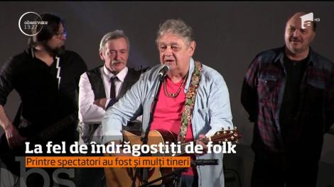 Cei mai iubiţi interpreţi de muzică folk au concertat la Casa de Cultură a Studenţilor din Cluj