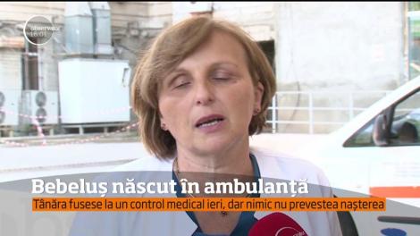 Un bebeluş din judeţul Iaşi s-a decis că ar fi perfect să vină pe lume într-o ambulanţă SMURD