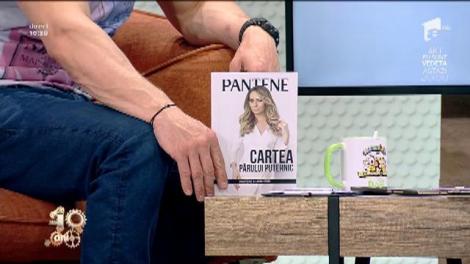 Laura Cosoi a lansat o carte intitulată sugestiv - "Cartea Părului Puternic"