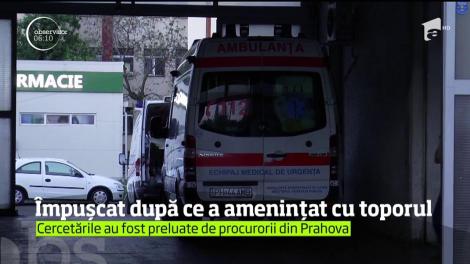 Un bărbat din Prahova a fost împuşcat de poliţişti după ce nu a putut fi oprit cu focurile de avertisment