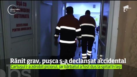 Un maistru de vânătoare din Neamţ a fost la un pas de moarte, de două ori!