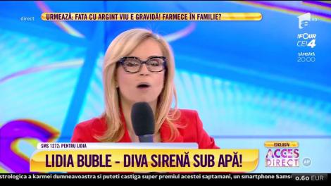 Lidia Buble, surpriză fanilor ei! Artista a lansat piesa "Sub apă"