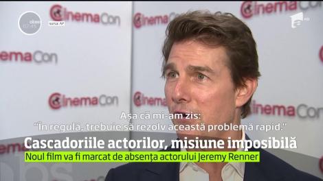 Cel mai recent film din seria "Misiune: Imposibilă" l-a pus în dificultate pe Tom Cruise