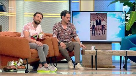 Fotografie de colecţie! Cum arătau Răzvan şi Dani în adolescenţă