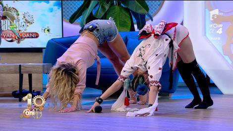 Alyanna Lu i-a învăţat pe Răzvan şi Dani cum se face "Salutul Soarelui"