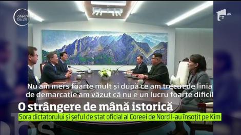 Întâlnire istorică la graniţa dintre Coreea de Nord şi de Sud