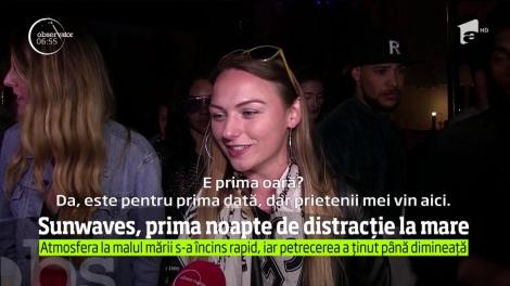 O mulţime de tineri din toate colţurile lumii s-au distrat de minune la primul festival al verii, pe plajă, la Mamaia