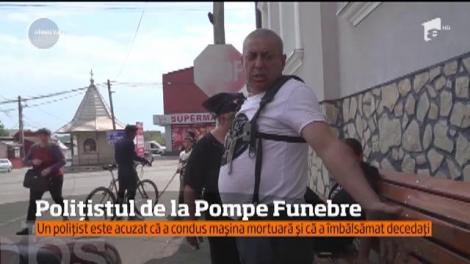 Un poliţist din judeţul Suceava este cercetat de şefi, din cauza activităţilor pe care le desfăşura la o firmă de pompe funebre