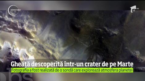 Sonda spaţială TGO, aflată pe orbita planetei Marte, a transmis pe Terra primele sale imagini