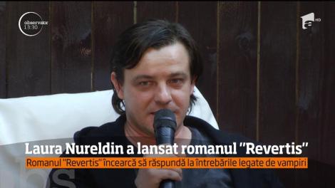 Laura Nureldin a lansat romanul "Revertis"