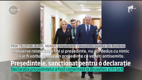 Klaus Iohannis, sancționat pentru o declarație