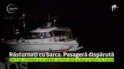 Accident grav în Delta Dunării. O persoană este dată dispărută iar alte două sunt rănite după ce ambarcaţiunea lor s-a răsturnat
