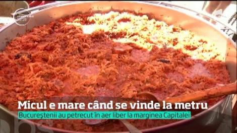 Micii cu bere, la putere de 1 Mai. Cel mai mare mic a măsurat 156 de metri!