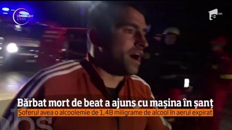 Accident spectaculos în judeţul Neamţ! Şoferul era în pragul comei alcoolice