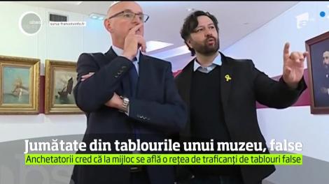 Jumătate dintre tablourile unui muzeu, false