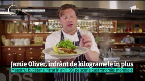 Faimosul bucătar englez Jamie Oliver a pierdut lupta cu kilogramele!