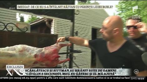 Scărlătescu şi Bittman au hrănit sute de oameni la cel mai mare Wake Park din România