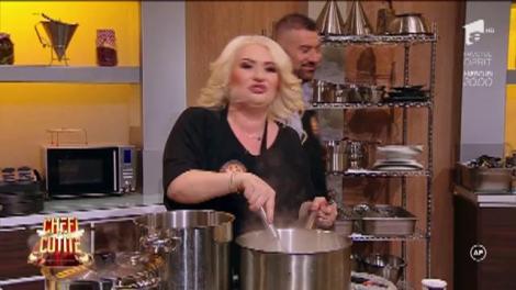 Clejanii au ajuns la cratiță! Viorica a gătit, apoi a trecut la microfon. Chef Bontea: "Ăștia au primit carne. Mie de ce mi-ați dat osul?"