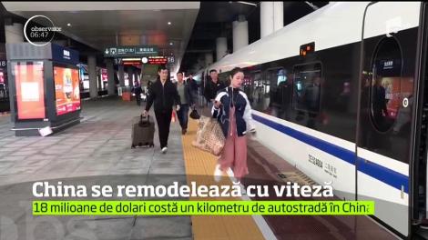 Unul dintre cele mai îndrăzneţe proiecte din lume destinate infrastructurii se află în China