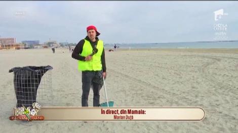 A plecat la mare în căutarea celei mai scumpe sticle de șampanie din Mamaia: ”Dacă plină a valorat 100.000 de euro, goală tot iau două, trei mii pe ea!”