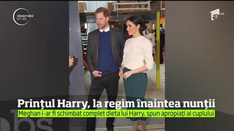 Prințul Harry a fost pus la slăbit de logodnica lui
