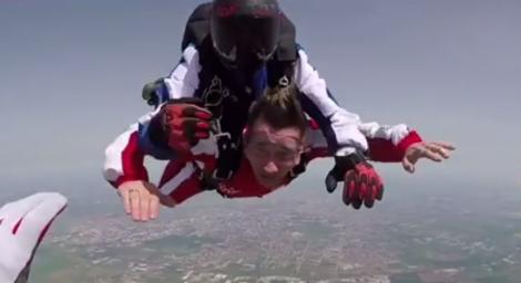 Saltul cu paraşuta, experiență cu adrenalină din plin