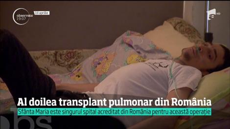 Al doilea transplant pulmonar din România. Sfânta Maria este singurul spital acreditat pepntru această operație