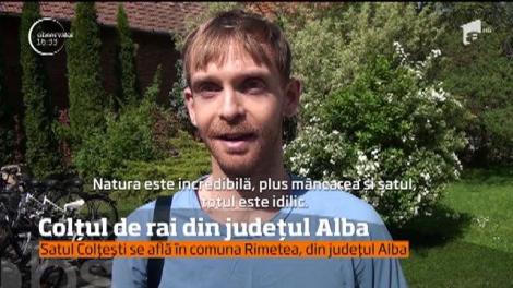 Colțul de rai din județul Alba. Satul Colțești se află în comuna Rimetea, din județul Alba