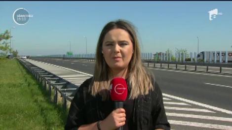 Trafic intens pe Autostrada Soarelui. Polițiștii supraveghează traficul pe A2 și din elicopter
