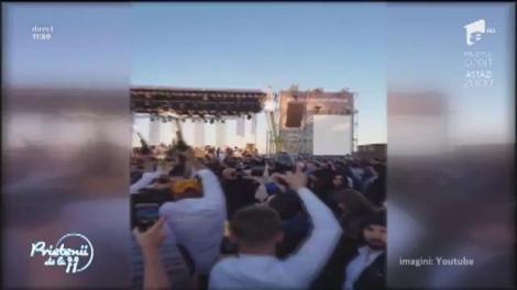 Bilanțul weekend-ului de 1 Mai, unul de Cartea Recordurilor: 80.000 de turişti, o şampanie de 100.000 de euro, un elicopter aterizat în mijlocul petrecerii şi un bolid scos din mare cu o altă maşină!