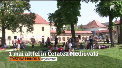 1 Mai altfel în Cetatea Medievală Târgu-Mureș