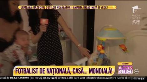 Fotbalist de națională, are o poveste demnă de filmele americane. Cum l-a cucerit soția