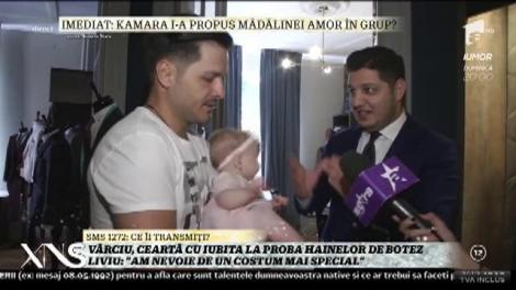 "Mă mândesc cu ele, că-s fetele mele!" Liviu Vârciu, cearta cu iubita la proba hainelor de botez