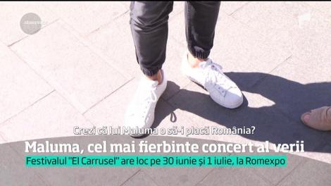 Maluma, cel mai fierbinte concert al verii la București