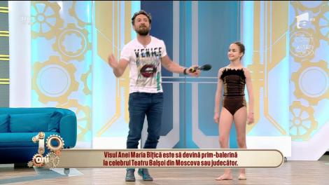 Ana Maria Bițică a primit diploma de "Tânâra Speranță pentru performanță interpretativă în dans"