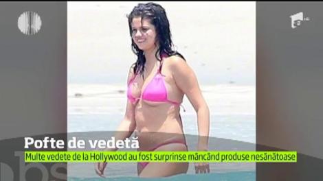 Multe vedete de la Hollywood au fost surprinse mâncând produse nesănătoase