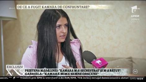 Gabriela, prietena fostei amante a lui Kamara: "M-a sechestrat şi m-a bătut"