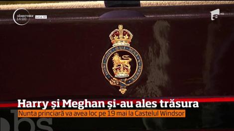 Prinţul Harry şi Meghan Markle și-au ales trăsura cu care se vor deplasa în ziua cea mare