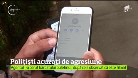 Doi agenţi de la Poliţia Transporturi din Timişoara sunt anchetaţi, după ce un bărbat i-a acuzat de agresiune